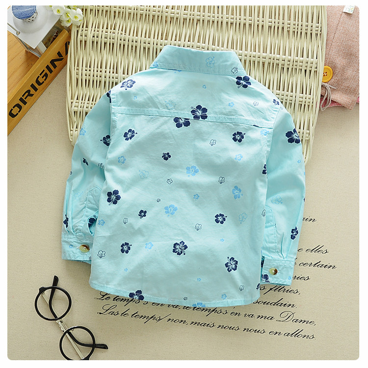 Chemise garcon à manche longue - Ref 2076047 Image 12