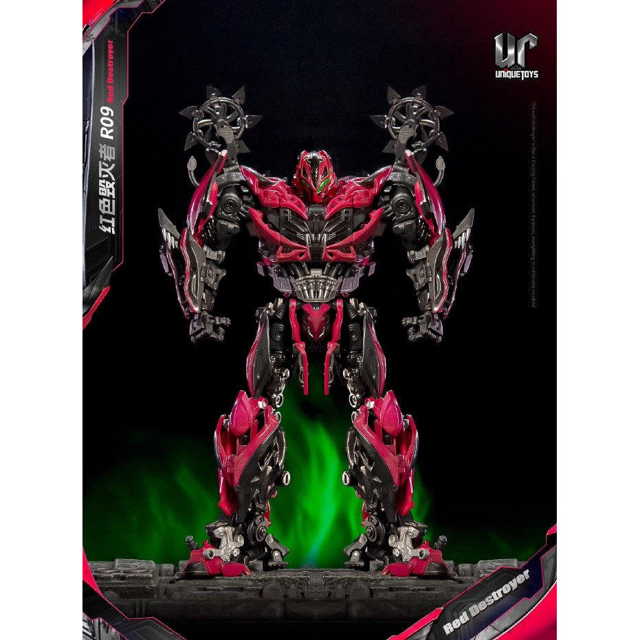 新品 Unique Toys UT R-09 RED DESTROYER Unique Toys UT R-09 Red