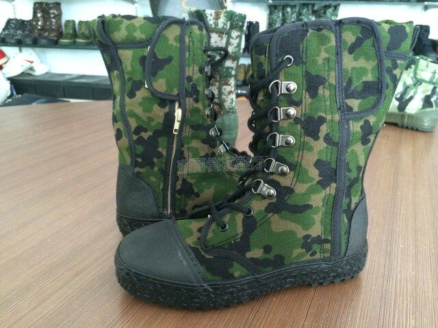 Bottes militaires pour homme - dérapage - Ref 1400694 Image 10