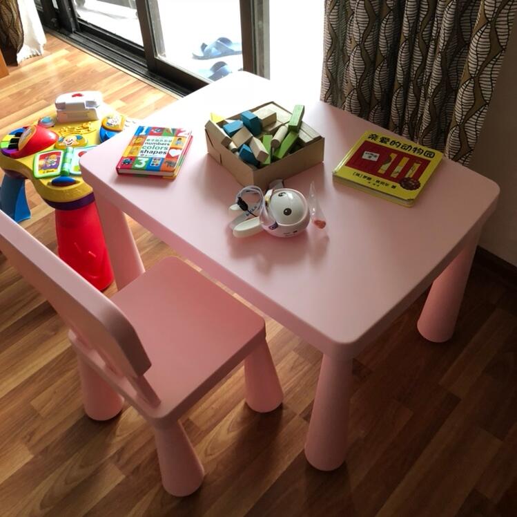 Ikea Thickened With Tables And Chairs Nursery Children Plastic