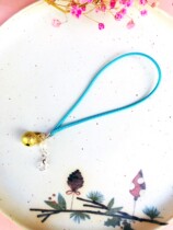 Hand bow ball hanging ring Bell Hanging Pendant 2mm WAX ROPE LEATHER ROPE PENDANT Suitable for 3 5-5cm ball handmade DIY accessories