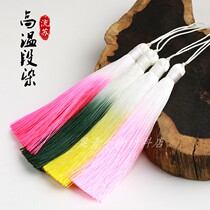 Stream Suo Scion Diy Material Pendants Handball Ornaments Accessories Ice Silk Gradient Color Ancient Clothing Hanfu Fan Pendant