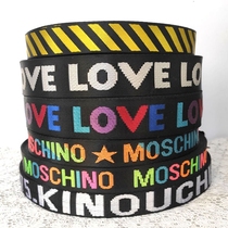 Nylon webbing knitted shoulder strap Single shoulder shoulder shoulder shoulder shoulder strap diagonal cross strap strap