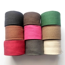 DIY cotton knitted backpack strap for canvas bag with webbing about 1 3MM wide 5CM can be batch