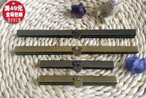 Handmade DIY gold material edge strip mouth gold screw mouth gold gun color blue high quality plating with screw