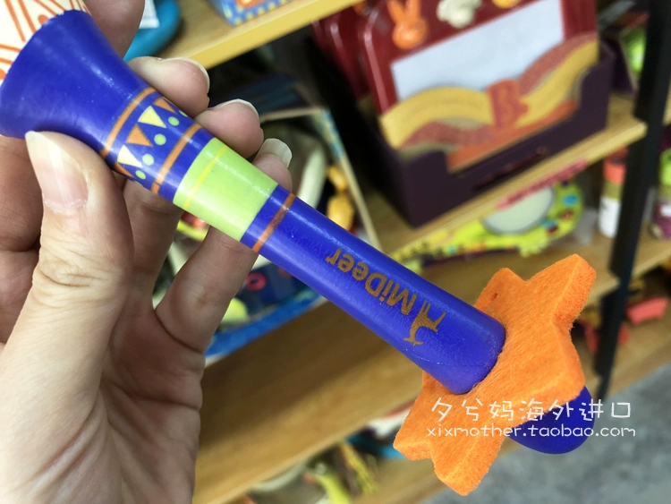 Mideer hươu bé cát búa nhạc đồ chơi bé búa cát đánh đồ chơi bằng gỗ trẻ em giáo dục sớm nhạc cụ do choi am nhac cho be