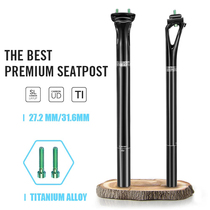 Lexon full carbon fiber seat tube seat post bicycle mountain road gravel bike UD rear floating seat tube carbon clip