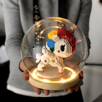 diy hand made unicorn special couple good things gift birthday male long-distance love to girlfriend surprise