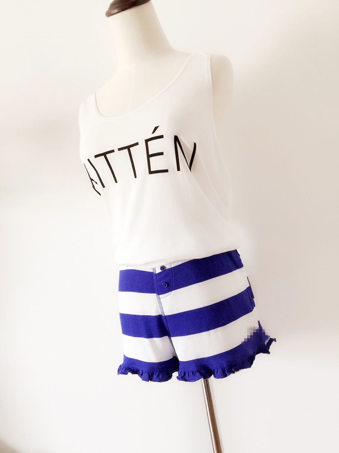 Cotton nhà gợi cảm quần short nhỏ thanh niên quần nóng ngủ quần phẳng góc đáy quần an toàn nữ mùa hè cộng với phân bón XL quan sot nam