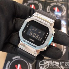 Новые винтажные водонепроницаемые спортивные часы Casio металлические квадраты G - Shock GM - 5600 - 1 5600B - 3