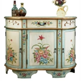 Американский сельский сельский шкаф Xuangan в ретро -окрашенный декоративный шкаф гостиной