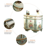 Американский сельский сельский шкаф Xuangan в ретро -окрашенный декоративный шкаф гостиной