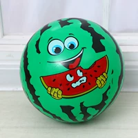Детский игрушечный мяч 20 см, надувной мячик, детский игрушечный мяч, игрушка-шар с имитацией арбуза, арбуз