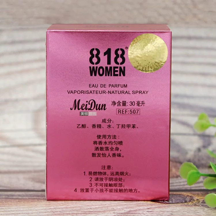 MEIDUN METON 818 Nước hoa 30ml Nam nữ tươi mát và thanh lịch Lasting Light Frag Frag Flower Flower Frag Frag Spray - Nước hoa scandal nước hoa