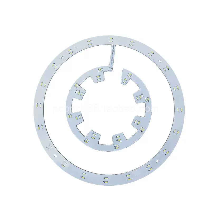 Три стойки 380мм-7030-36WX2-72LED Световой источник Двойной цвет фонарь Доверие 2B18CX2 Алюминиевое основание Светодиоды