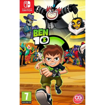 Nintendo used Switch game NS teenager hacker Ben 10 English