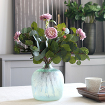 Clear Soup Sleeper Lake Light Impression Light Luxurious Modern Glass Vase Living Room Genguan Decoration Pendulum water-raising flower-flower-flower