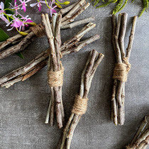 Ins Wind withered branches flower arrangement simulation flower pair bundle simulation plant Branch shooting props living room floral flower material