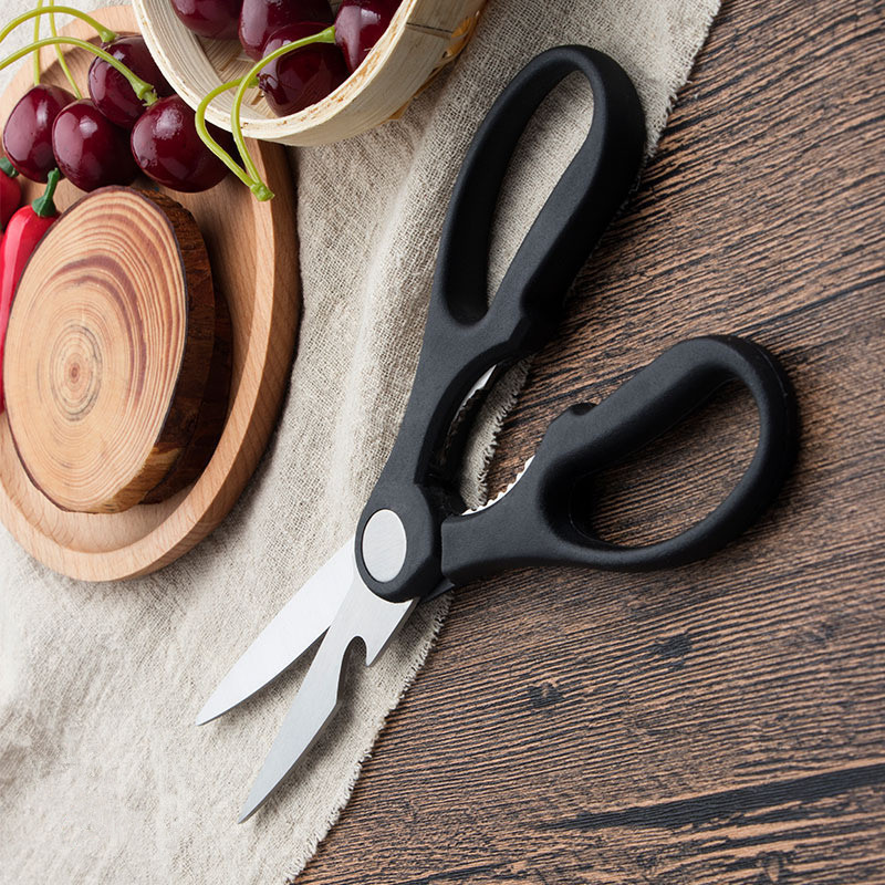Kitchen Scissors Multifunction Scissors Stainless Steel Home Scissors Food Roast Scissors Manufacturer Spot Direct