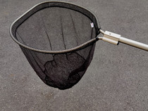 Feichel big copy net 47 * 56cm warehouse fishing giant aluminum alloy net pocket Pole 1 7 meters fishing green fish net pole