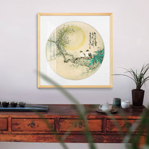 Modern Chinese painting flower and bird painting aisle corridor porch decorative painting living room dining room hanging painting calligraphy painting study mural painting