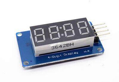 4-bit digital tube display module LED brightness adjustable for arduino uno R3 TM1637