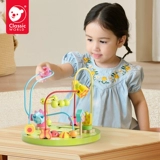 Детские маленькие бусы с бусинами, интеллектуальная игрушка для мальчиков и девочек для младенца, 1-3 лет, раннее развитие