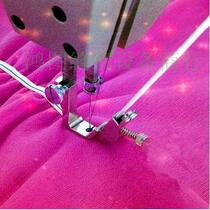 Industrial sewing machine accessories flat car S537 presser foot rubber bar with presser foot crease presser foot