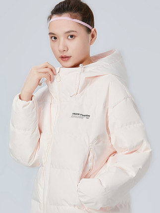 361 women's clothing jacket 2021 new 361-degree warm thickening even cap casual short sports down sportswear jacket woman