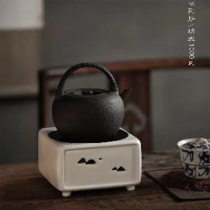 Fanshantang near the mountain electric pottery furnace Laoyan mud Xiangyun pot set set tea boiling water can be