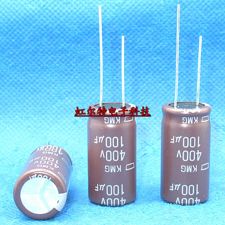 Japan Chemical black diamond electrolytic capacitor 400V100UF 100UF400V 16x30 KMG series 105 degrees