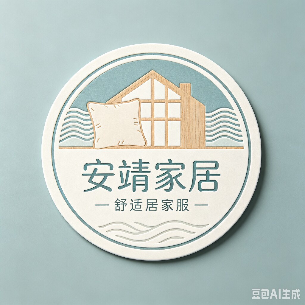 安靖家居的LOGO