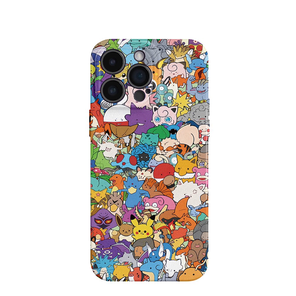 Pokémon Mimikyu iphone16promax mobile phone case anime apple 17 millet 15iqoo13 Huawei p70 suitable for mate60 new nova14 glory 90 vivox100 red rice k80
