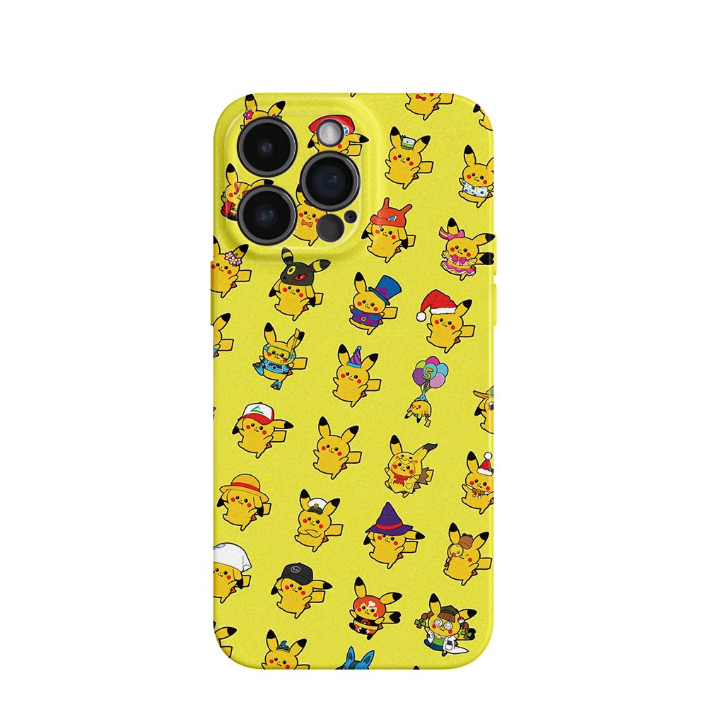 Pokémon Mimikyu iphone16promax mobile phone case anime apple 17 millet 15iqoo13 Huawei p70 suitable for mate60 new nova14 glory 90 vivox100 red rice k80