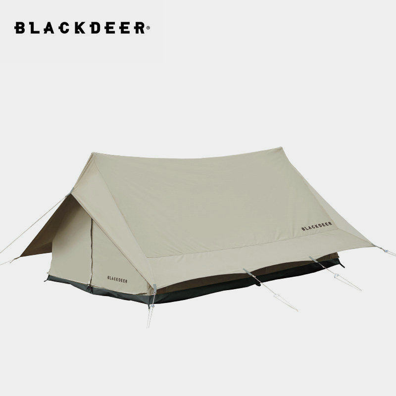 BLACKDEER black deer outdoor cotton tent camping thickened double peak multi-person windproof and rainproof camping tent