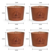 Четыре подлинные кожаные чашки