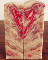 Natural Changhua Chicken Blood Stone Pictogram for Seal and Seal Engraving (Feng Wu Jiutian Soft Bottom Bahrain Shoushan Laos Tianhuang Stone