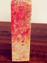 Natural Changhua chicken blood stone seal carving (full of star blood) blood on all sides Bahrain Shoushan Laos Tianhuang stone