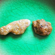 Alashan agate fish seed tendons and veins hieroglyphs (Dragon tortoise fish) eyes original stone grass flower old skin open slices