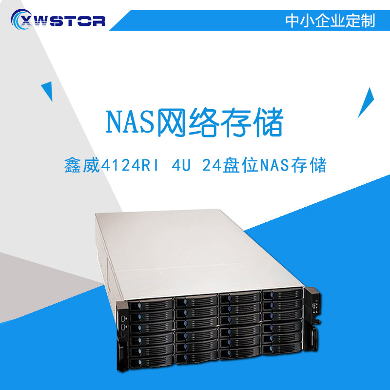 XWStor 4124RI IPSAN NAS Network Storage Array Cloud Storage Hard Drive Cabinet