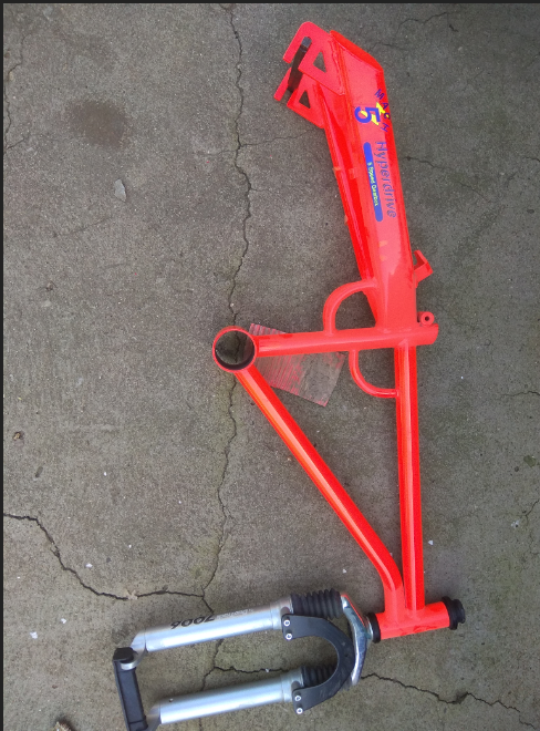 Daming Zhonghua factory stock 20 inch frame All aluminum three-totar fork Dawutong 20 frame