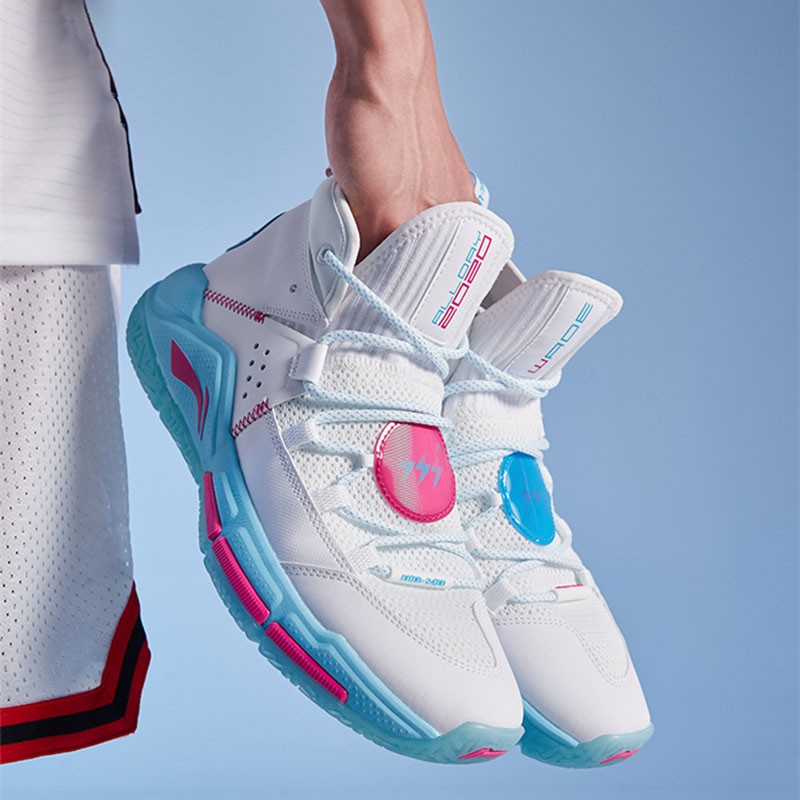 Li Ning's new Way of Wade ALL DAY all day 5 basketball shoes men's mid-tube sneakers ABPQ015