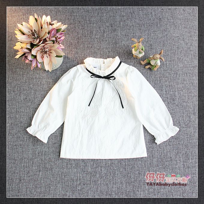 Chemise fille à manche longue - Ref 2085457 Image 10