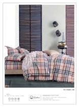 Custom-made water washing cotton quilt cover four-piece cotton sheet single piece super soft nude sleeping 100% children Japanese simple