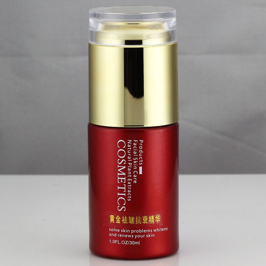 30ml Cosmetic Packaging Bottle High-end Fine China Liquid Dispensing Bottle Press Emulsion Bottle Empty Bottle Portable Glass Bottle