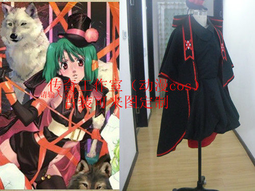 Time - and - Space Fortress f-Lanka-Black Rabbit Cos can be customized