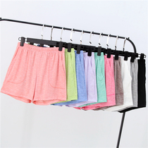 Womens Summer Bamboo Cotton Pajamas Cotton Shorts Loose Thin Cotton Home Pants Beach Pants Five Pants Sports Yoga