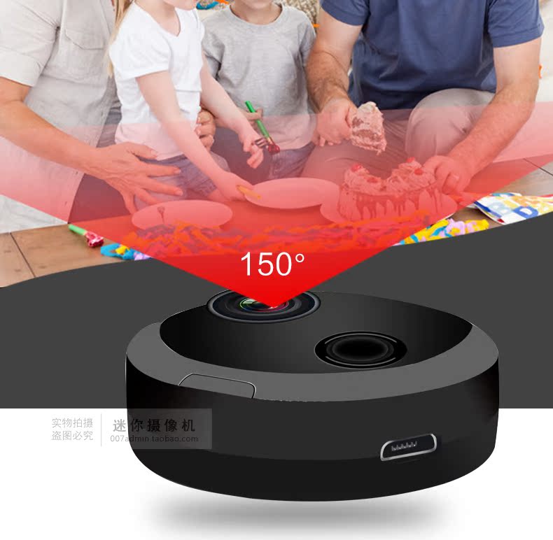 HD đêm hồng ngoại camera tầm nhìn thu nhỏ mạng cảm biến không dây wifi thông minh điện thoại nhà giám sát từ xa - Máy quay video kỹ thuật số máy ảnh quay vlog