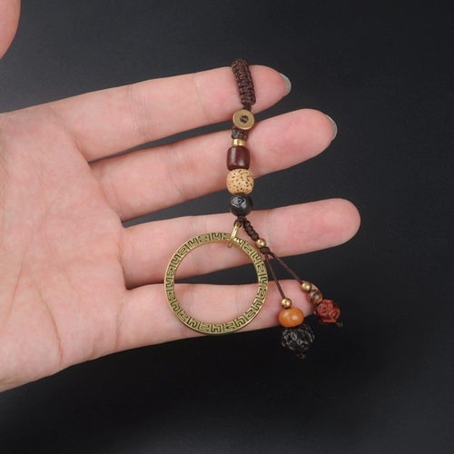 Латунный золотой брелок ручной работы, Кинг-Конг