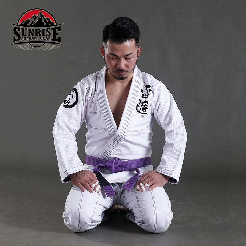 SUNRISE Thunderbolt Brazilian Jiu-Jitsu Suit Onibu BJJ GI Adult Training Competition Judo Suit